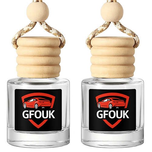 PLUSULTRA® Car Air Freshener Hanging, Long Lasting Air Freshener for Car (2 Packs)