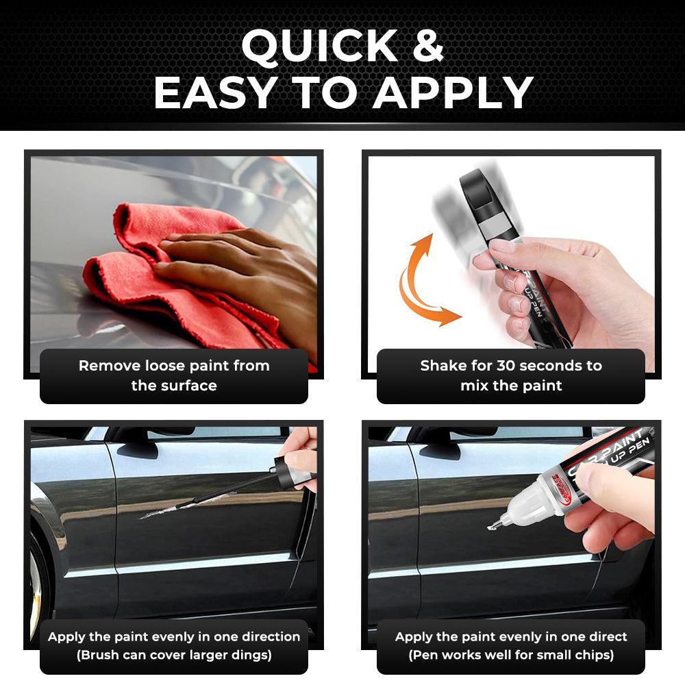 PLUSULTRA® CarFace Car Paint Touch Up Pen