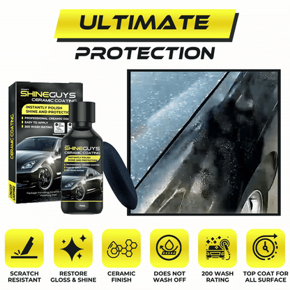 PLUSULTRA® SHINEGUYS 9H Graphene Ceramic Coating Agent Set