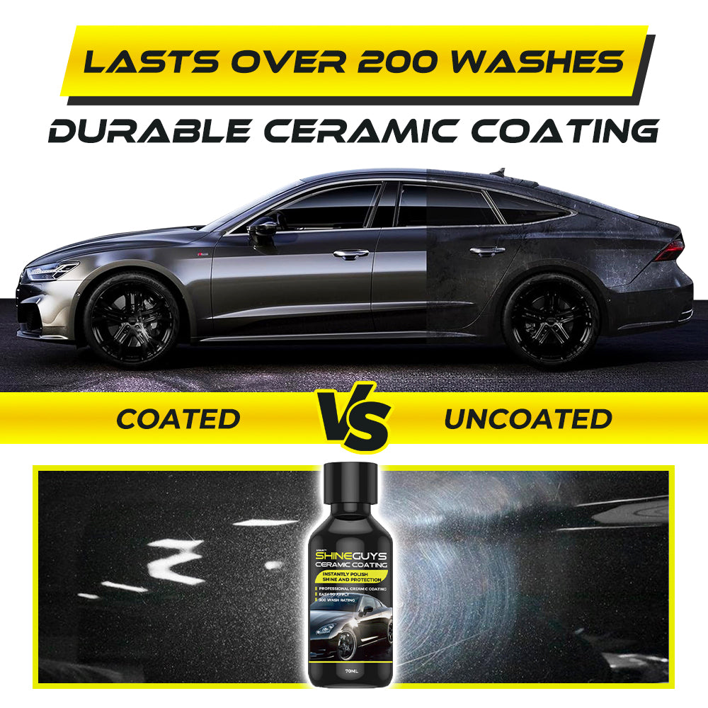 PLUSULTRA® SHINEGUYS 9H Graphene Ceramic Coating Agent Set
