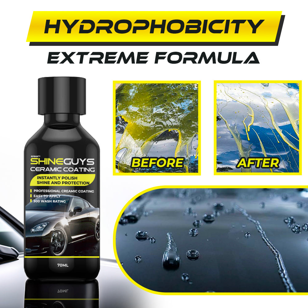 PLUSULTRA® SHINEGUYS 9H Graphene Ceramic Coating Agent Set