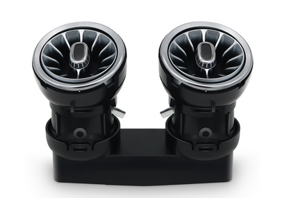 PLUSULTRA® Turbine Air Vent,Interior Ambient Light 64 Color for Mercedes Benz C Class W205 (7PCS)