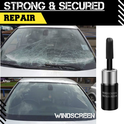 PLUSULTRA® Automotive Glass Nano Total Repair Fluid Kit