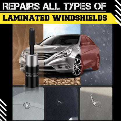 PLUSULTRA® Automotive Glass Nano Total Repair Fluid Kit